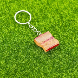 พวงกุญแจอาหารสร้างสรรค์ ปี 2026 พวงกุญแจ 3 มิติ ของเล่นอะคริลิค รูปอาหารตลกๆ ชิ้น<span class=keywords><strong>ไก่</strong></span> <span class=keywords><strong>ปีก</strong></span><span class=keywords><strong>ไก่</strong></span> หมูตุ๋น <span class=keywords><strong>ปีก</strong></span>เป็ดย่าง - Product Image 6