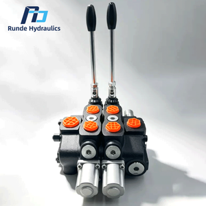 Nueva Válvula de Control Direccional Hidráulica Manual Compatible con Runde, Reemplaza a Walvoil/Hydrocontrol SD8 Tipo 2, con Regulación de Flujo - Product Image 5