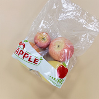 Bolsas Planas de LDPE Personalizadas para Frutas con Orificios de Ventilación, Transpirables, de Grado Alimenticio, con Opción de Logotipo de Marca Impreso para Uso en el Mercado