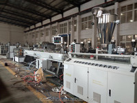 Machine d'extrusion automatique de tuyaux d'eau en plastique PVC machine à tuyaux en PVC ligne de production d'extrudeuses de plastique