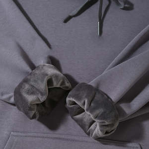 Sudadera con Capucha Unisex al por Mayor de Poliéster y Algodón - Alta Calidad, Gruesa, Pesada, Extragrande, Lisa, Personalizable con Logotipo Bordado, para Otoño - Product Image 4