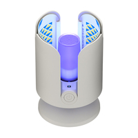 Piège à insectes portable à lumière UV, piège collant pour moustiques, mouches, mites, moucherons, attrape-insectes pour la maison