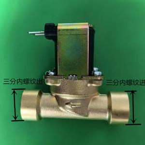 Válvula de Cobre de Tres Partes con Rosca Interna de Entrada/Salida, Control Neumático Eléctrico, Estructura Resistente a Ácidos para Requisitos de Energía - Product Image 5