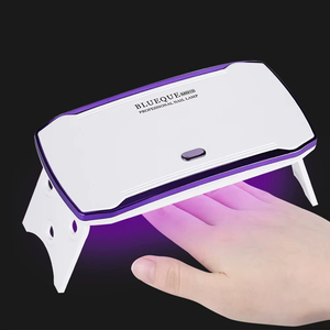 Lampe à ongles pliable 36W UV LED double source de lumière, séchage rapide, portable, pour thérapie lumineuse, en plastique, pour usage domestique - Product Image 1