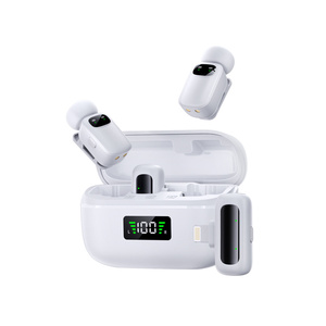 Micrófono <span class=keywords><strong>de</strong></span> Punta <span class=keywords><strong>de</strong></span> Dedo <span class=keywords><strong>de</strong></span> Doble Canal, Micrófono Lavalier con <span class=keywords><strong>Cambiador</strong></span> <span class=keywords><strong>de</strong></span> Voz IA para Transmisiones en Vivo, Compras y Mukbang Inmersivo - Product Image 6