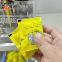 Machine d'emballage entièrement automatique multi-voies pour sachets de poudre de thé et de boissons, scellage arrière, 10g, 30g, 100g