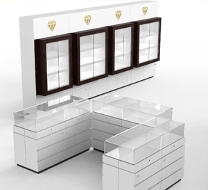 Escaparate <span class=keywords><strong>de</strong></span> joyería <span class=keywords><strong>de</strong></span> <span class=keywords><strong>cristal</strong></span> personalizado <span class=keywords><strong>de</strong></span> lujo, Mostrador <span class=keywords><strong>de</strong></span> iluminación LED, escaparate <span class=keywords><strong>de</strong></span> exhibición <span class=keywords><strong>de</strong></span> tienda minorista - Product Image 4