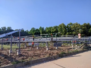 Inchol bán buôn nhà kính nông nghiệp trang trại mặt đất gắn năng lượng mặt trời hệ thống năng lượng mặt trời bảng điều khiển kệ - Product Image 3