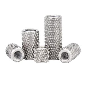 Écrous métriques moletés M8 certifiés RoHS pour applications d'entretien de machines, fournis directement par l'usine - Product Image 1