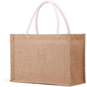 2025 12ชิ้นถุงผ้าปอกระเจาขนาดกลางชายหาดใช้ซ้ำได้12.6x8.6x5.1นิ้วกระเป๋าแต่งงานเพื่อนเจ้าสาวถ่ายเทความร้อนสำหรับโฆษณา - Product Image 1