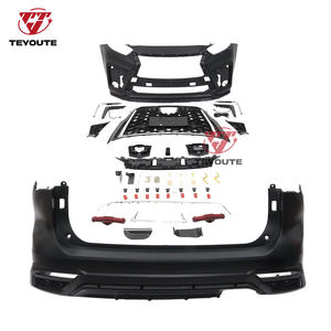 Kit carrosserie de haute qualité pour <span class=keywords><strong>Toyota</strong></span> Highlander <span class=keywords><strong>Crown</strong></span> Kluger, pare-chocs avant et arrière, calandre, phares, mise à niveau 2022-<span class=keywords><strong>2023</strong></span> vers LX - Product Image 1