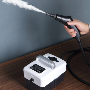 Limpiador a Vapor Eléctrico Portátil de 6 Velocidades Ajustables para Tapicería del Hogar, Coches, Suelos, Lechada y Azulejos para Hoteles - Product Image 1