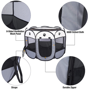 Cat Nest Tent Cat Delivery Room Octagonal Removable Cover Wholesale Portable <strong>Folding</strong> Foldable <strong>Pet</strong> Dog <strong>Playpen</strong> for Dog <strong>Pet</strong> - Product Image 3