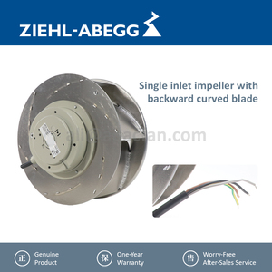 พัดลมอินเวอร์เตอร์อุตสาหกรรม ZIEHL-ABEGG RH28M-2EK.3F.1R สำหรับตู้ควบคุมแรงดันสูง ควบคุมด้วย PWM พัดลมระบายความร้อน VFD - Product Image 2