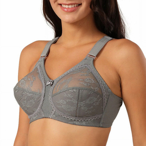 Ladymate ODM/OEM Sujetador De Encaje De Talla Grande da donna <span class=keywords><strong>reggiseno</strong></span> a copertura completa senza fili <span class=keywords><strong>reggiseno</strong></span> senza fili senza fili <span class=keywords><strong>reggiseno</strong></span> senza fili <span class=keywords><strong>reggiseno</strong></span> taglie forti - Product Image 4