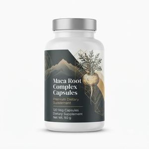 Cápsulas de Complejo de Raíz de Maca OEM ODM 1600mg 120 Unidades a Granel Marca Privada - Product Image 1
