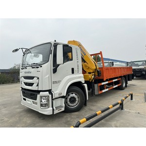 ราคาโรงงาน รถบรรทุก ISUZU GIGA 8 ตัน ติดตั้งเครน 4x2 รถเครนแขนพับได้ ขาย - Product Image 3