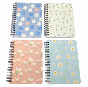 Custom Logo High Quality Spiral Bound Journal Notebook with Offset Paper Daily Line Page for Daily Writing PU Notebook - Product Image 4