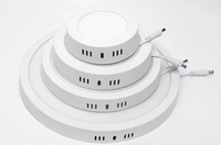 Plafonnier LED 50W en aluminium COB IP44 5W-30W rond carré AC85-265V