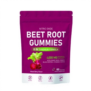 Erkekler İçin Üstün Kalp Sağlığı Pancar Çiğneme Tabletleri Takviyeleri Toplam <span class=keywords><strong>Coq10</strong></span> Üzüm Çekirdeği Nitrik Oksit Yetişkinlere Uygun Pancar Kökü Jelibonları - Product Image 1