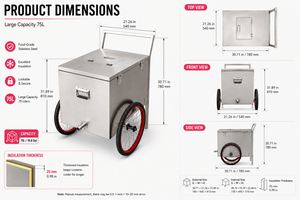 Triciclo Eléctrico Chino de Estilo Básico a Precio Real, Camión de Comida Rápida, Carrito de Postres, Barra de Jugos - Product Image 2