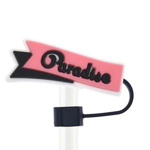 ที่ครอบหลอดดูดน้ำลายการ์ตูนน่ารักคุณภาพสูง ขนาด 10 มม. ทำจาก PVC นิ่ม หรูหรา ขายดี จำนวนมาก อุปกรณ์ตกแต่งบาร์ - Product Image 6