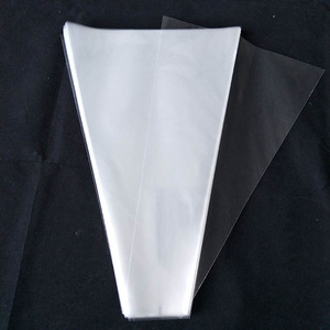 Jufeng – Sacs d'emballage transparents personnalisés en OPP/BOPP pour bouquets de roses fraîches, recyclables et de haute qualité - Product Image 4