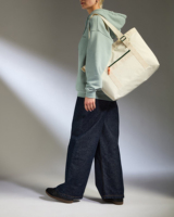 Sacs de shopping en denim écologique recyclé à prix d'usine, logo imprimé ou brodé personnalisé, sac fourre-tout en denim