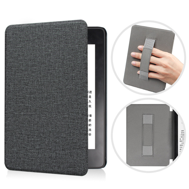 Ealysun TPU Textured Fabric Soft Case for 6.8 Inch Kindle Paperwhite 11th Gen 2021 M2L3EK/M2L4EK Auto Sleep Wake Function
