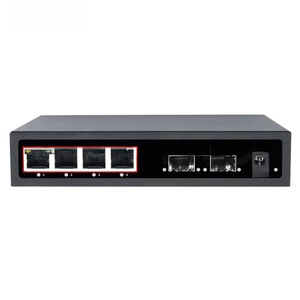 <span class=keywords><strong>OpenWRT</strong></span> POE Glasfaser 4-Port Managed Switch mit FTTH-Unterstützung für IoT und Netzwerkkameras - Product Image 3