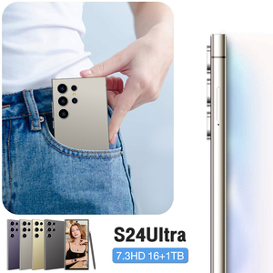 2025 siêu S24 siêu 7.3 inch <span class=keywords><strong>Android</strong></span> 14 phiên bản toàn cầu điện thoại thông minh HD chơi game điện thoại 4k Deca Core 108mp phía sau máy ảnh LTE pháp - Product Image 3