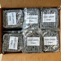 Pièces de moteur de machines Chaîne de distribution pour Getz/i30/i40/Matrix 1.5 1.7 CRDi D3EA D4FA F4FB 24351-2A000 24351-2A001 24361-2A000