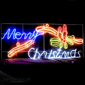 New Design <strong>Outdoor</strong> IP65 Waterproof <strong>String</strong> 2D LED Motif <strong>Light</strong> Giant Christmas Train Yard Decoration Festival Landscape Dimmable - Product Image 5