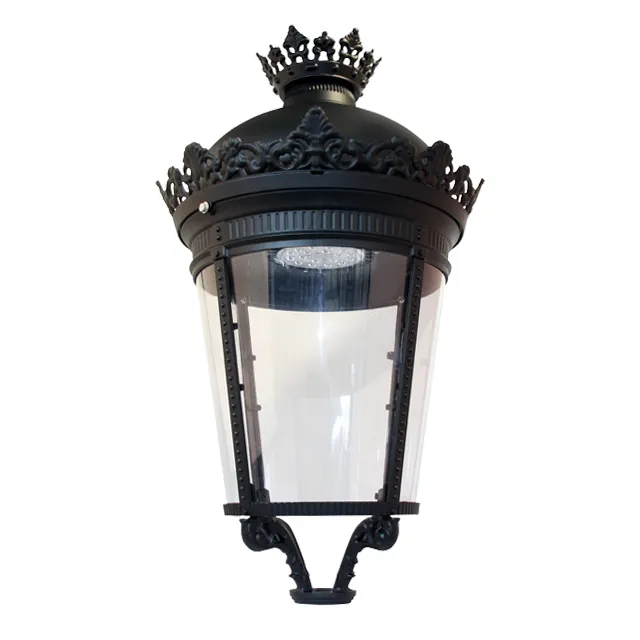 Farol Fernandino Palacio Con Difusor Transparent Luminaria Clasico Por Excelencia Éclairage urbain classique avec diffuseur