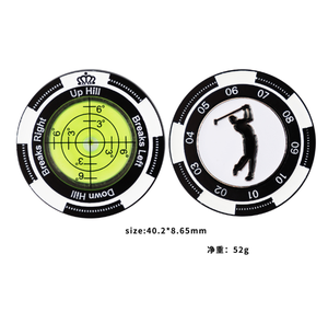 Niveau à bulle de golf direct usine, lecteur de pente pour putting green, aide à la mesure, logo personnalisé, vente en gros, OEM, outil d'entraînement, fabricant - Product Image 2