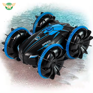 <span class=keywords><strong>Coche</strong></span> Anfibio Todoterreno con Control Remoto, 4WD, Rotación de 360 Grados, <span class=keywords><strong>Coche</strong></span> de Acrobacias RC - Product Image 1