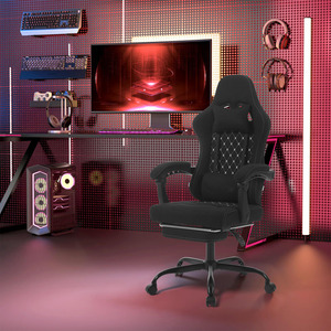 Silla Gamer de Alta Calidad en Oferta, Ajustable, Respaldo Alto, Resistente, Reclinable, Giratoria 360°, Muestra Gratis - Product Image 2