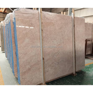 Камень из натурального камня полированный глянцевый мрамор розовая кремовая мраморная плита для стен и пола - Product Image 1