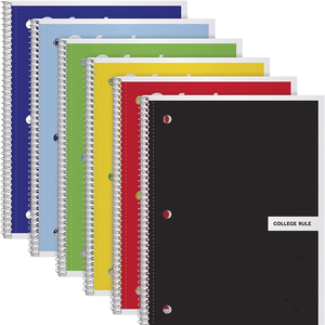 Notebook originale <span class=keywords><strong>con</strong></span> regola larga 40 fogli di copertura in <span class=keywords><strong>plastica</strong></span> rilegata <span class=keywords><strong>a</strong></span> <span class=keywords><strong>spirale</strong></span> e Micro foglio perforato - Product Image 5