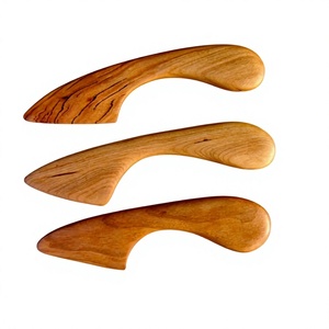 Juego de Cuchillos para Queso Modernos de Madera, Minimalistas y Ecológicos, con Acabado Espejo, para Servir Mantequilla en Mesa de Boda - Product Image 1