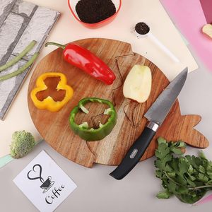 Tabla de cortar de madera con forma de huevo, bloque de cortar, bandeja para servir, decoración navideña, 1.5 cm de grosor, SON TRA CRAFT - Product Image 6