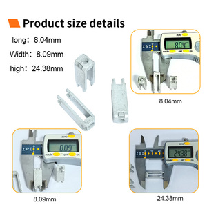 Terminal de Soldadura de Alta Corriente, Base Fija de Latón Estañado, Terminal de PCB de Pines Largos, Terminal de Circuito Impreso de 4 Patas M4 TLS44103 - Product Image 3