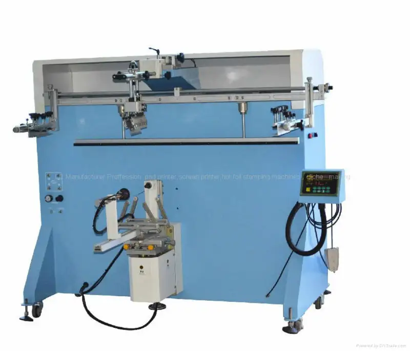 Máquina de impresión de pantalla, gran neumático, Multicolor, pantalla de seda, barril de botella Multicolor, 420X1170mm, CN;GUA
