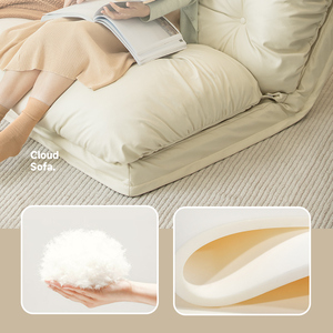 Fauteuil Tatami Pliant Moderne de Style Européen, Durable, <span class=keywords><strong>pour</strong></span> Balcon, Fauteuil Paresseux Facile à Transporter, Revêtement en Tissu, Échantillon Disponible - Product Image 6