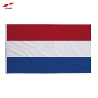 Optimal Products Drapeau national de la Hollande 60*90cm Drapeaux agités à la main de la Hollande