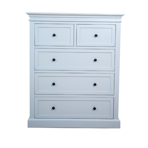 AMANDA Tallboy Cabinet <b>Table</b> Solid Wood Bedroom Furniture with Large Capacity for Living Room and Apartment Made in Vietnam Ready-to-assemble - Product Image 1