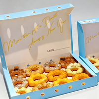 Boîte à tartelettes aux œufs jetable en papier alimentaire personnalisée, pour pâtisserie portugaise Sweet Pastel De Nata, emballage à emporter