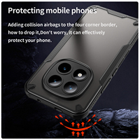 Étui mat givré pour Xiaomi Redmi Note 15 Pro Plus 5G Note15 Pro Note 14 Pro Protection contre les chutes Coque de téléphone rigide translucide