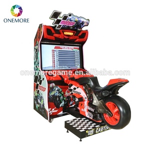 Jeux à pièces Système de paiement par carte <span class=keywords><strong>Moto</strong></span> Gp Simulator Machine de jeu de voiture de course d'arcade pour centre commercial - Product Image 4