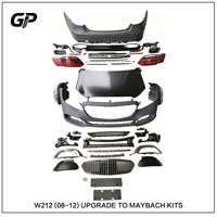 Kit carrosserie pour Mercedes Benz Classe E W212, mise à niveau au style Maybach, pare-chocs avant et arrière en PP, calandre, kit de conversion des feux